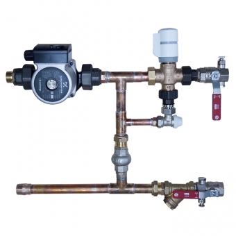 СМЕСИТЕЛЬНЫЙ УЗЕЛ С НАСОСОМ КЭВ-УТМ-4Н Артикул 500169 СМЕСИТЕЛЬНЫЙ УЗЕЛ С НАСОСОМ КЭВ-УТМ-4Н Артикул 500169